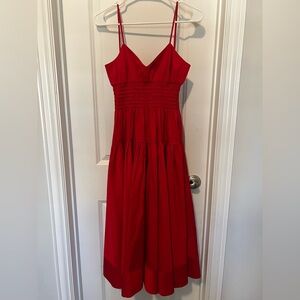 La Ligne Bee Dress, Poppy color, Size XS